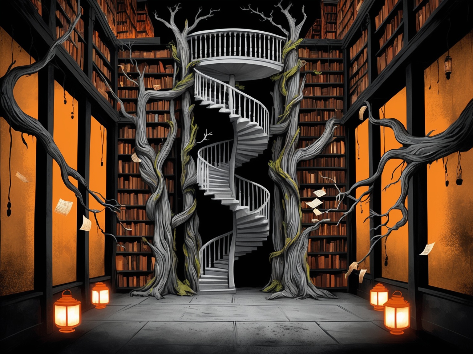 Into the Woods Stage