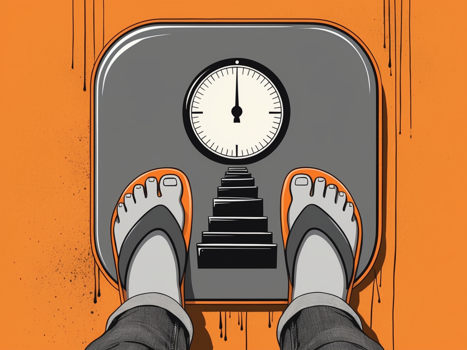 bathroom scale